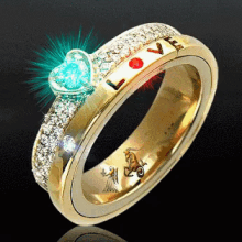 Gif animé bijoux bague